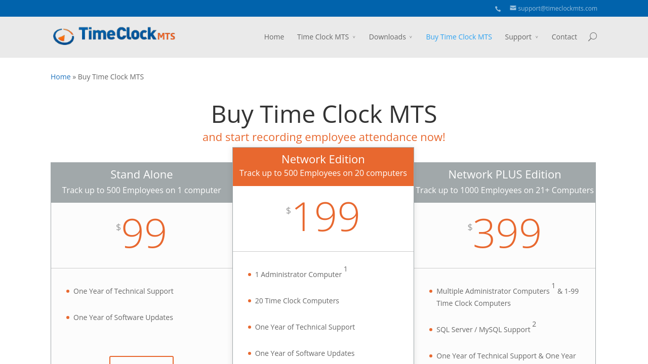 Time Clock MTS
